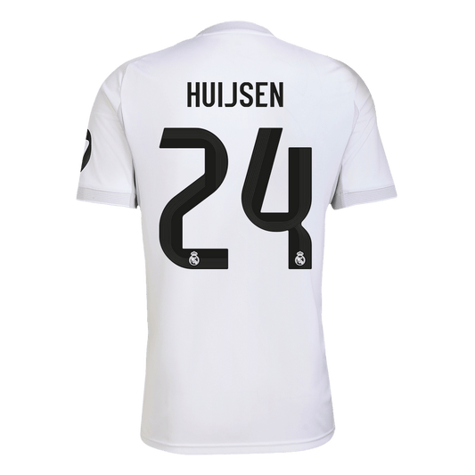 HUIJSEN #24 Mens Real Madrid Home Jersey 2025/26