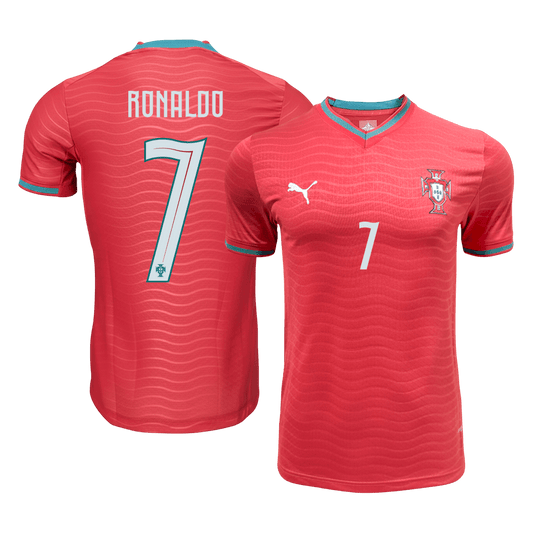 RONALDO #7 Mens Portugal World Cup Home Jersey 2026 - Player Version (Slim Fit)