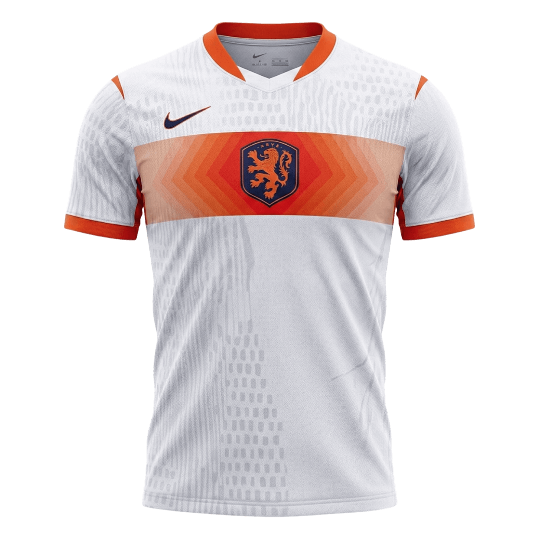 Mens Netherlands World Cup Away Jersey 2026 - Player Version (Slim Fit)