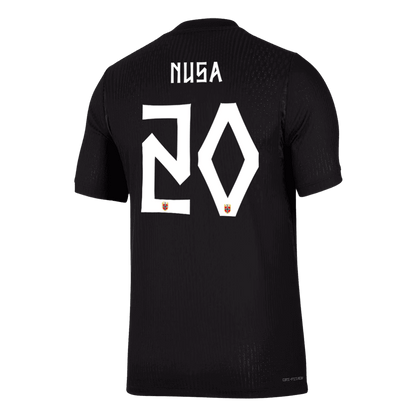 NUSA #20 Mens Norway World Cup Away Jersey 2026 - Player Version (Slim Fit)