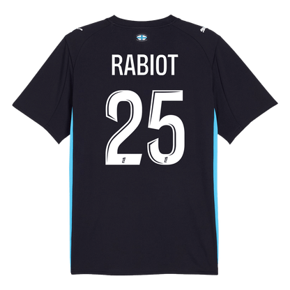 RABIOT #25 Mens Marseille Away Jersey 2025/26