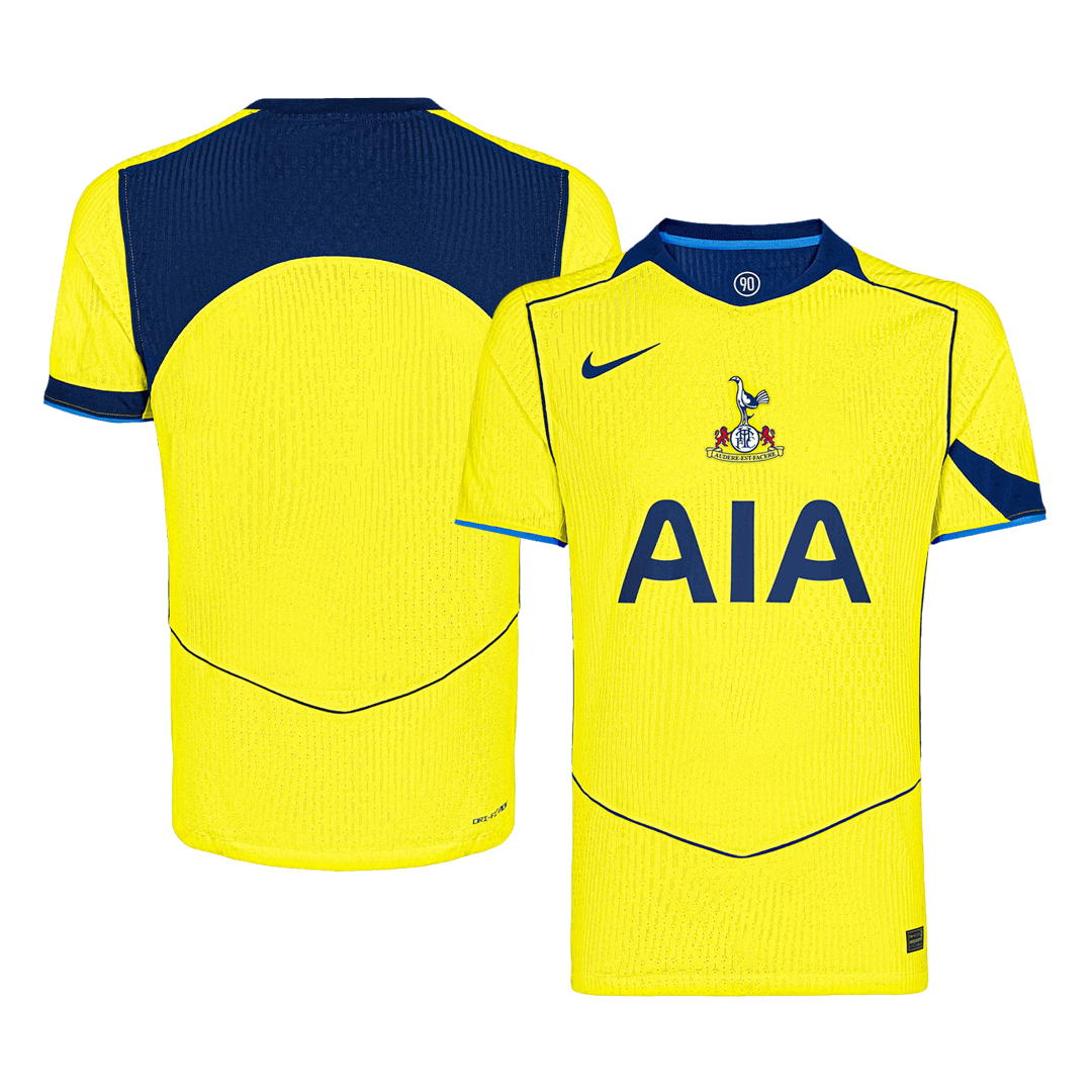 Mens Tottenham Hotspur Third Jersey 2025/26 - Player Version (Slim Fit)