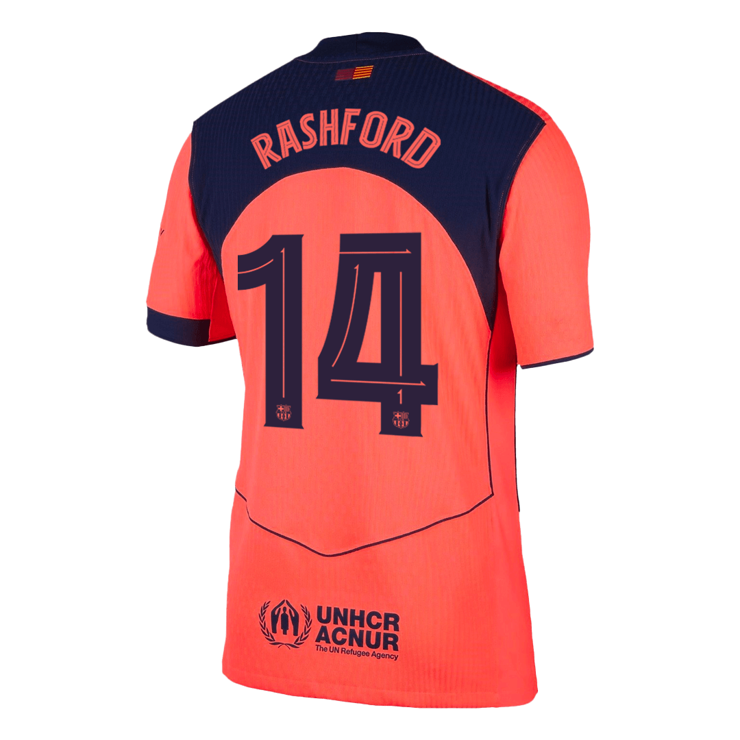 RASHFORD #14 Mens Barcelona Third Jersey 2025/26 UCL - Player Version (Slim Fit)