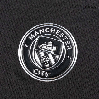 Mens Manchester City Away Long Sleeve Jersey 2025/26