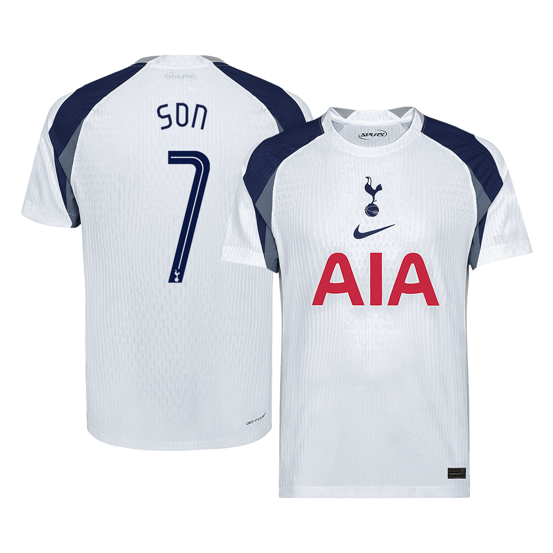SON #7 Mens Tottenham Hotspur Home Jersey 2025/26 UCL - Player Version (Slim Fit)