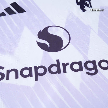 B.FERNANDES #8 Mens Manchester United Away Jersey 2025/26 - Player Version (Slim Fit)