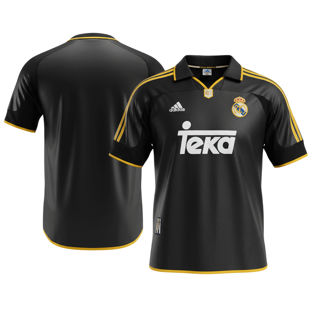 Retro 1999/01 Mens Real Madrid Away Jersey