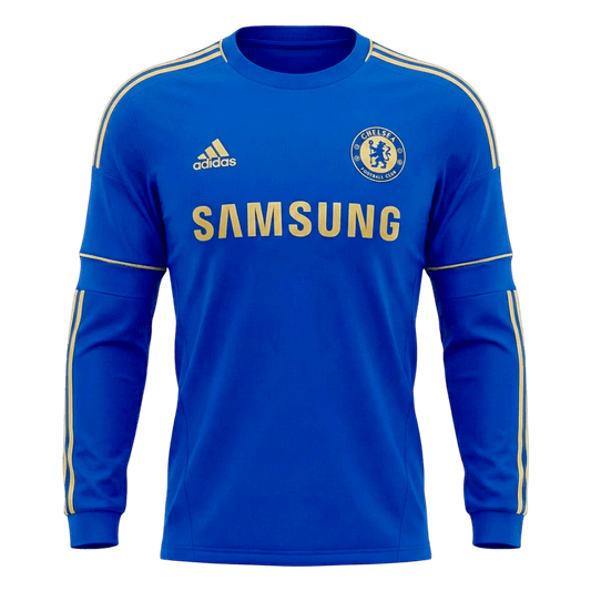 Retro 2012/13 Mens Chelsea Home Long Sleeve Jersey