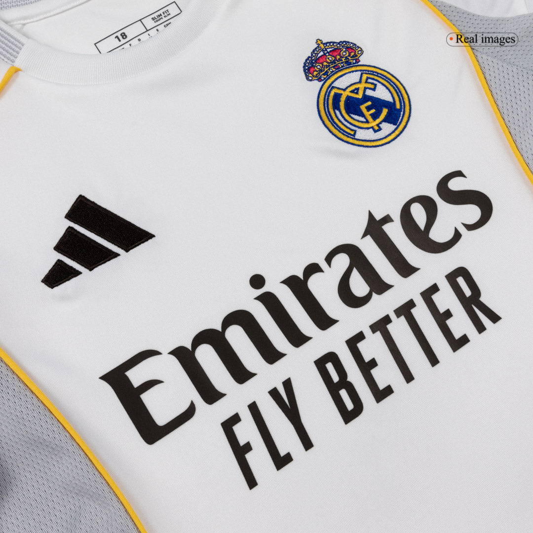 Kids Real Madrid Home Full Kit 2025/26 [PREMIUM]
