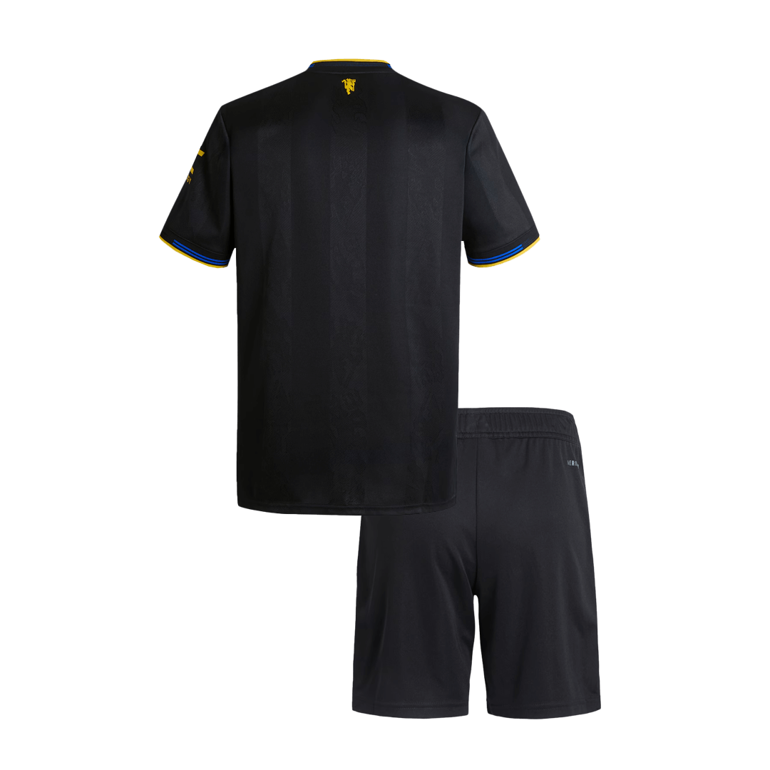 Kids Manchester United Third Kit 2025/26
