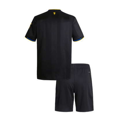 Kids Manchester United Third Kit 2025/26