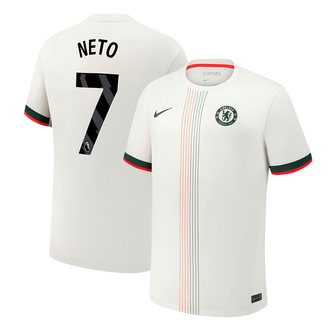 NETO #7 Mens Chelsea Away Jersey 2025/26