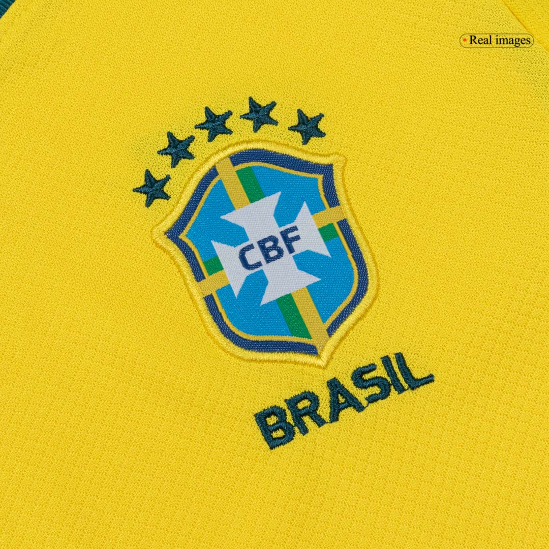 Kids Brazil World Cup Home Kit 2026