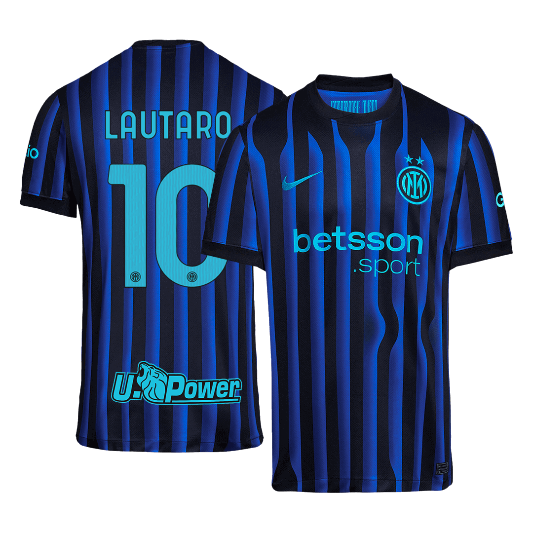 LAUTARO #10 Mens Inter Milan Home Jersey 2025/26