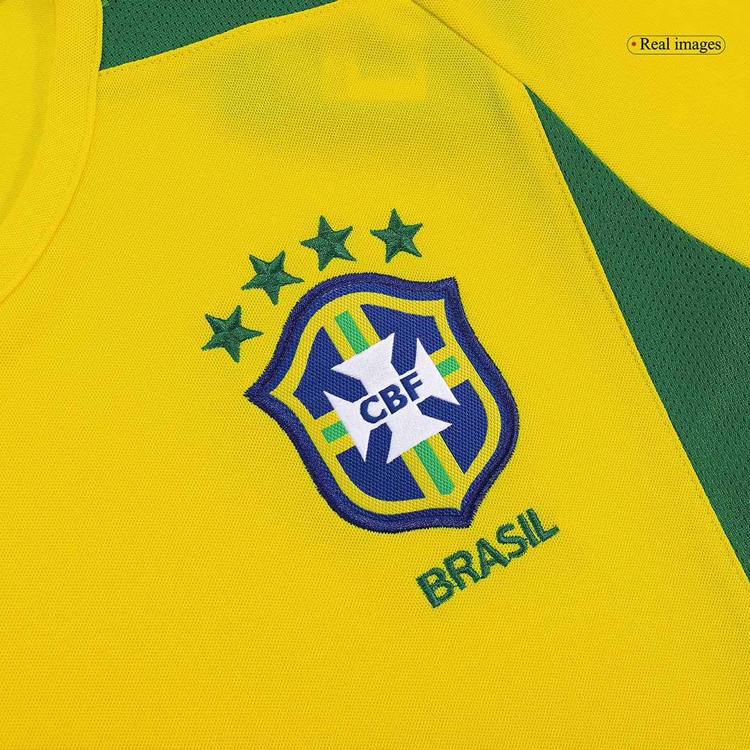 Retro CAFU #2 2002/03 Mens Brazil Home Jersey