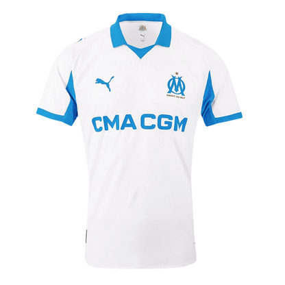 Mens Marseille Home Jersey 2025/26 - Player Version (Slim Fit)