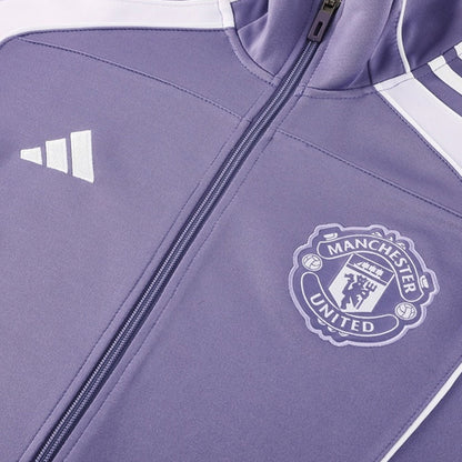 Manchester United 2025/26 Purple Training Jacket