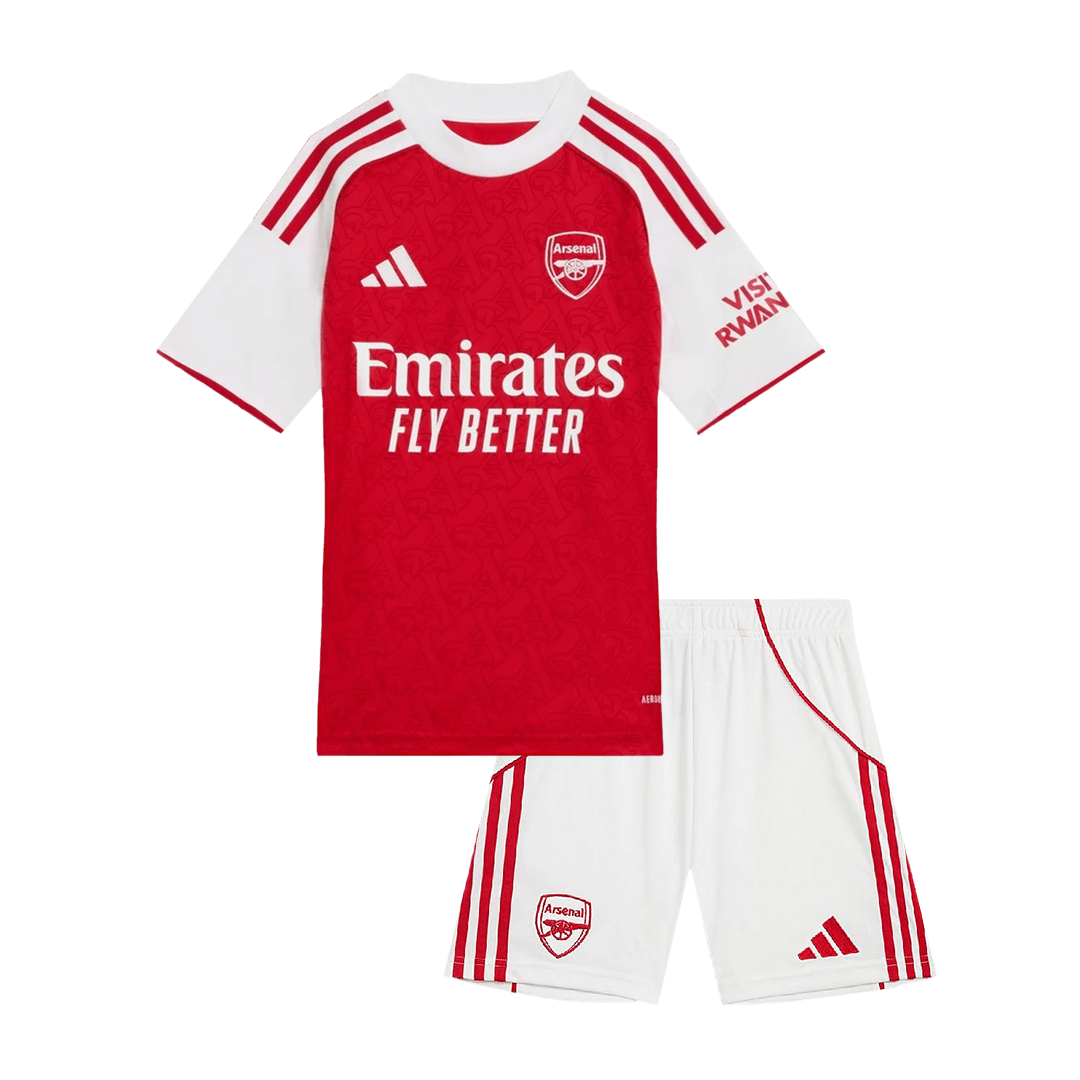 Kids Arsenal Home Kit 2025/26