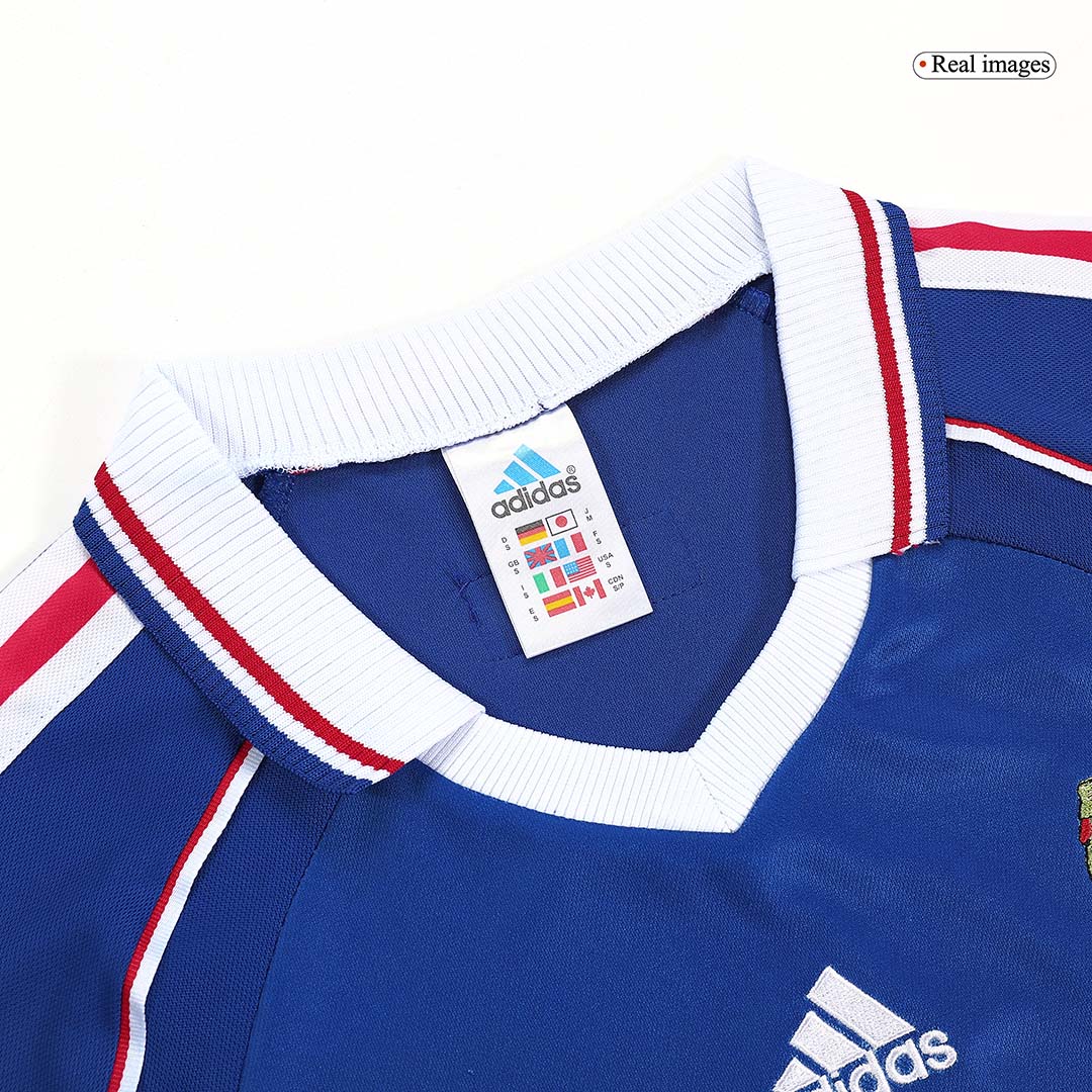 Retro 1998 Mens France Home Jersey
