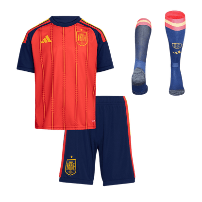 Kids Spain World Cup Home Full Kit 2026