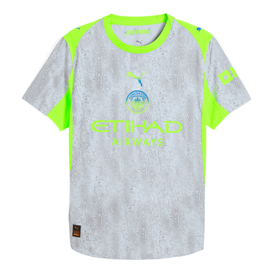 Mens Manchester City Third Jersey 2025/26 - Player Version (Slim Fit)