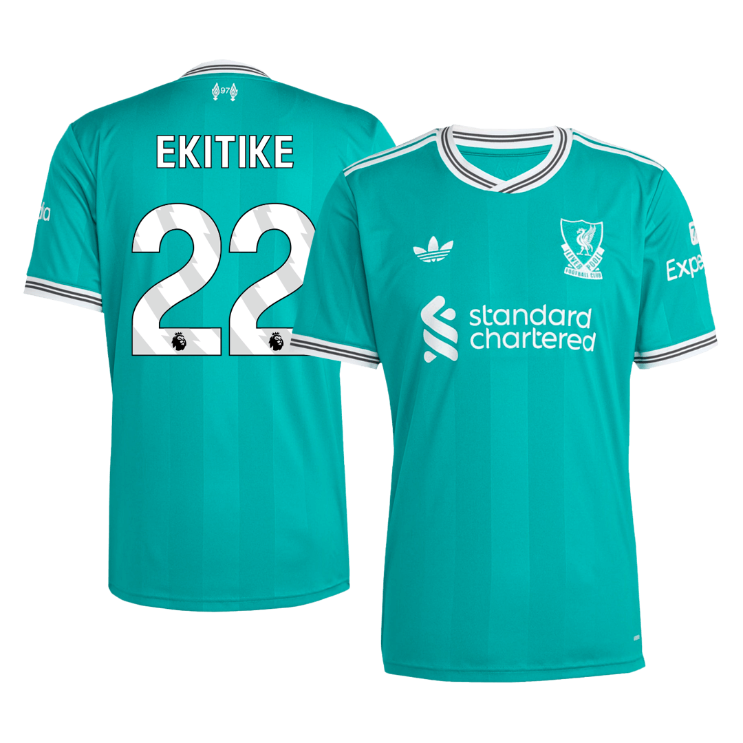 EKITIKE #22 Mens Liverpool Third Jersey 2025/26