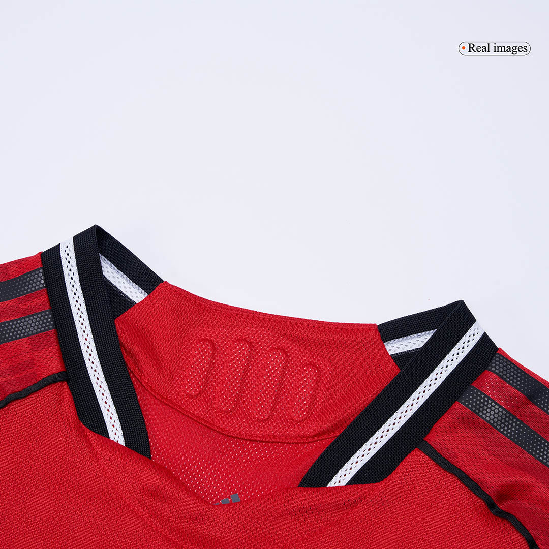 B.FERNANDES #8 Mens Manchester United Home Jersey 2025/26 - Player Version (Slim Fit)