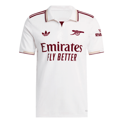 Mens Arsenal Third Jersey 2025/26 - Player Version (Slim Fit)