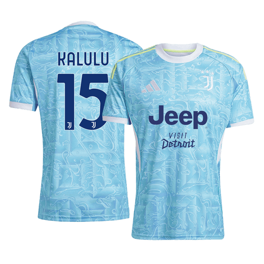 KALULU #15 Mens Juventus Away Jersey 2025/26