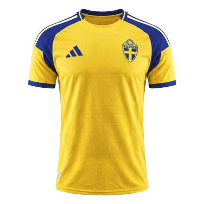 Mens Sweden World Cup Home Jersey 2026 - Player Version (Slim Fit)