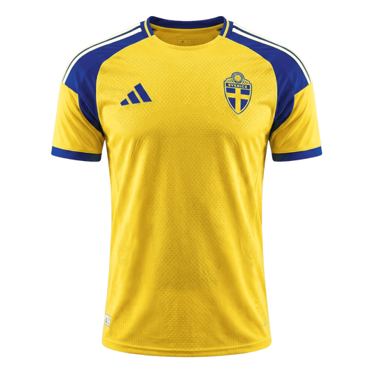 Mens Sweden World Cup Home Jersey 2026 - Player Version (Slim Fit)