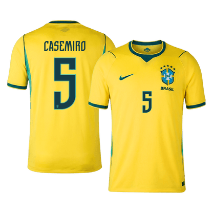 CASEMIRO #5 Mens Brazil World Cup Home Jersey 2026