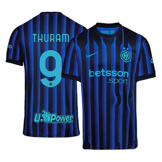 THURAM #9 Mens Inter Milan Home Jersey 2025/26
