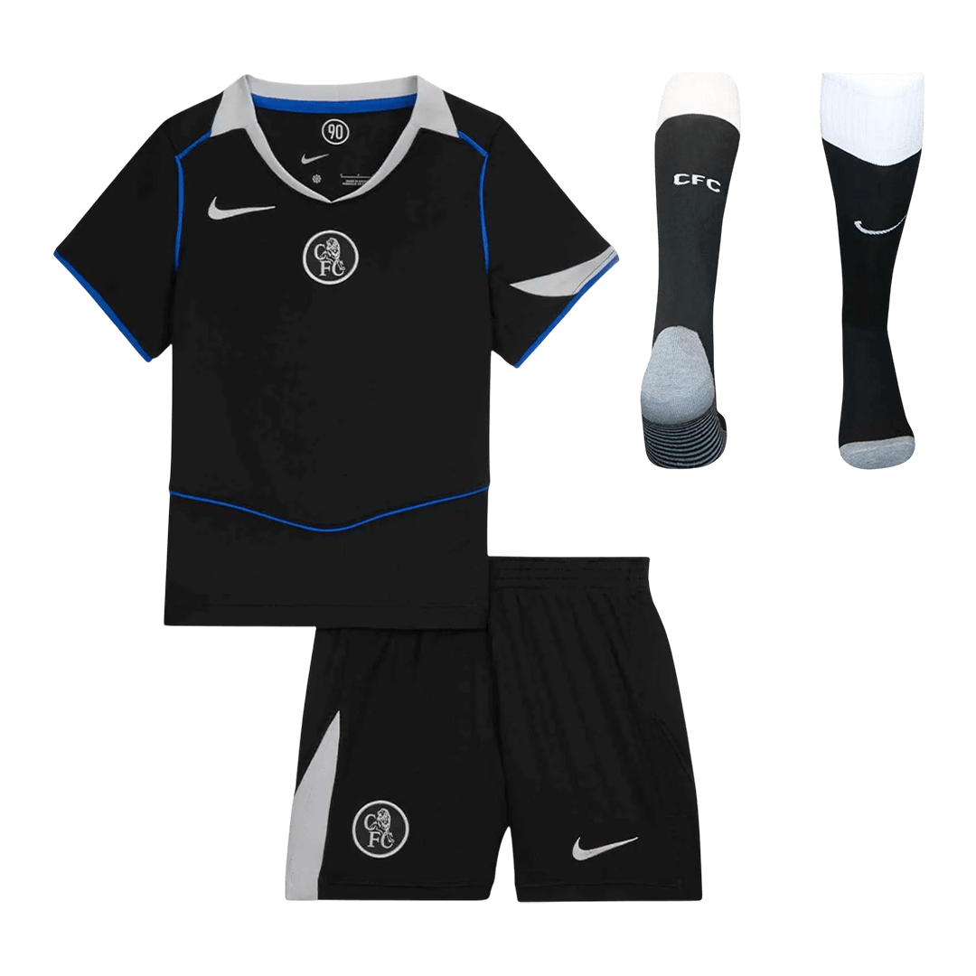 Kids Chelsea Third Full Kit 2025/26