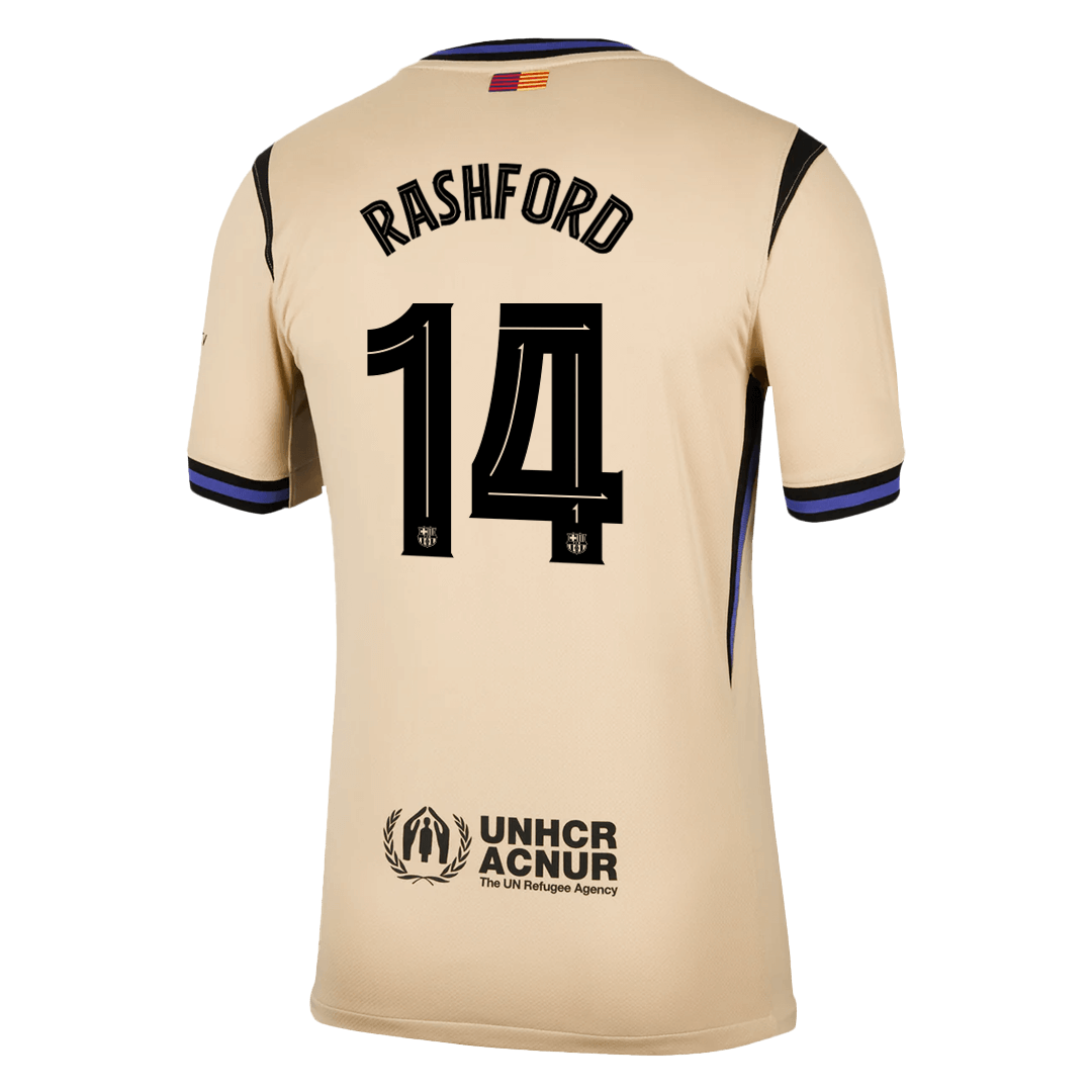 RASHFORD #14 Mens Barcelona Away Jersey 2025/26 - UCL