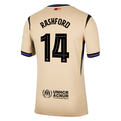 RASHFORD #14 Mens Barcelona Away Jersey 2025/26 - UCL