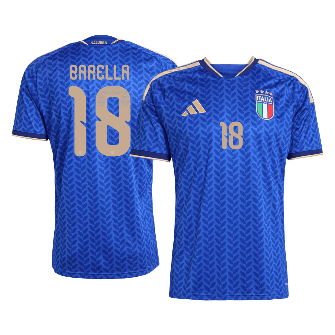 BARELLA #18 Mens Italy World Cup Home Jersey 2026