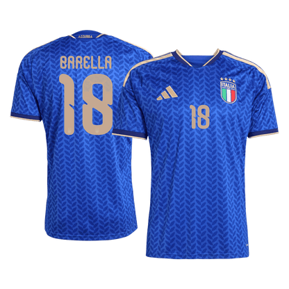 BARELLA #18 Mens Italy World Cup Home Jersey 2026