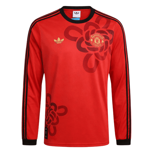 Mens Manchester United Long Sleeve Jersey 2025/26