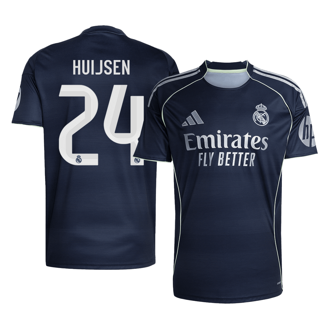HUIJSEN #24 Mens Real Madrid Away Jersey 2025/26 [PREMIUM]