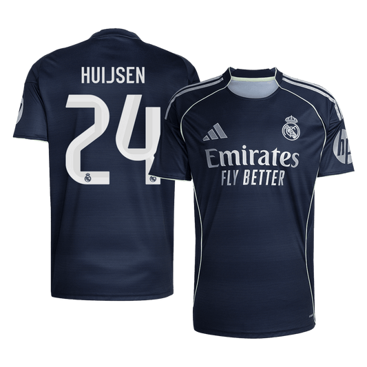 HUIJSEN #24 Mens Real Madrid Away Jersey 2025/26 [PREMIUM]