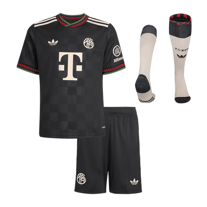 Kids Bayern Munich Third Full Kit 2025/26