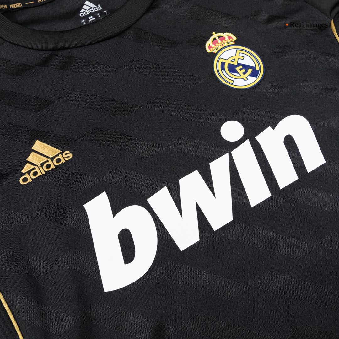 Retro 2011/12 Mens Real Madrid Away Long Sleeve Jersey