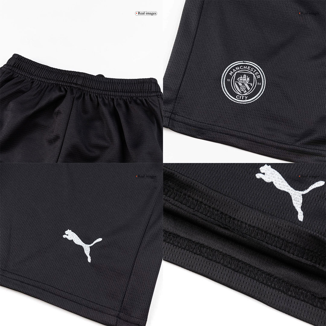 Kids Manchester City Away Kit 2025/26