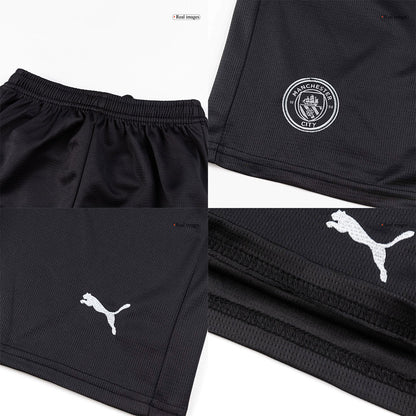 Kids Manchester City Away Kit 2025/26