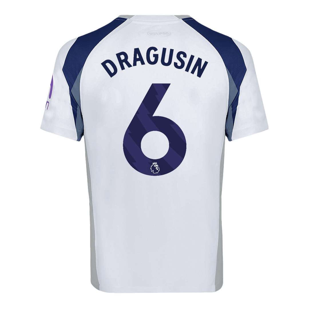 DRAGUSIN #6 Mens Tottenham Hotspur Home Jersey 2025/26