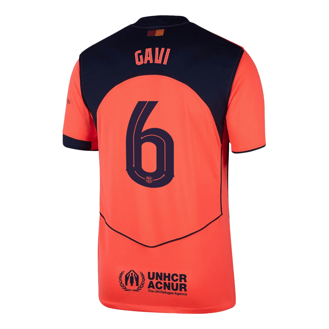 GAVI #6 Mens Barcelona Third Jersey 2025/26 - UCL