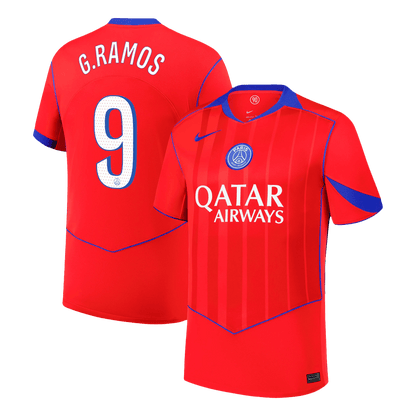 G.RAMOS #9 Mens PSG Third Jersey 2025/26