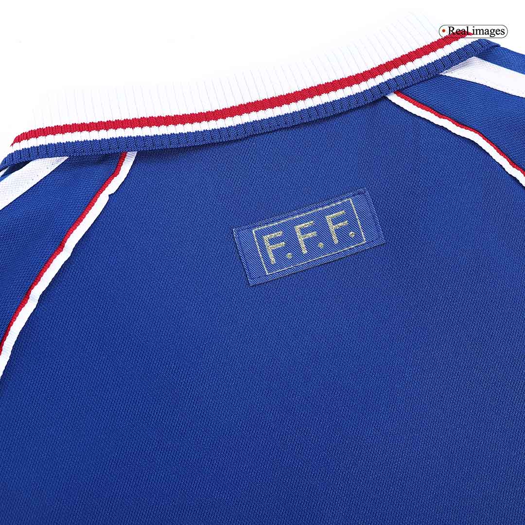 Retro 1998 Mens France Home Jersey