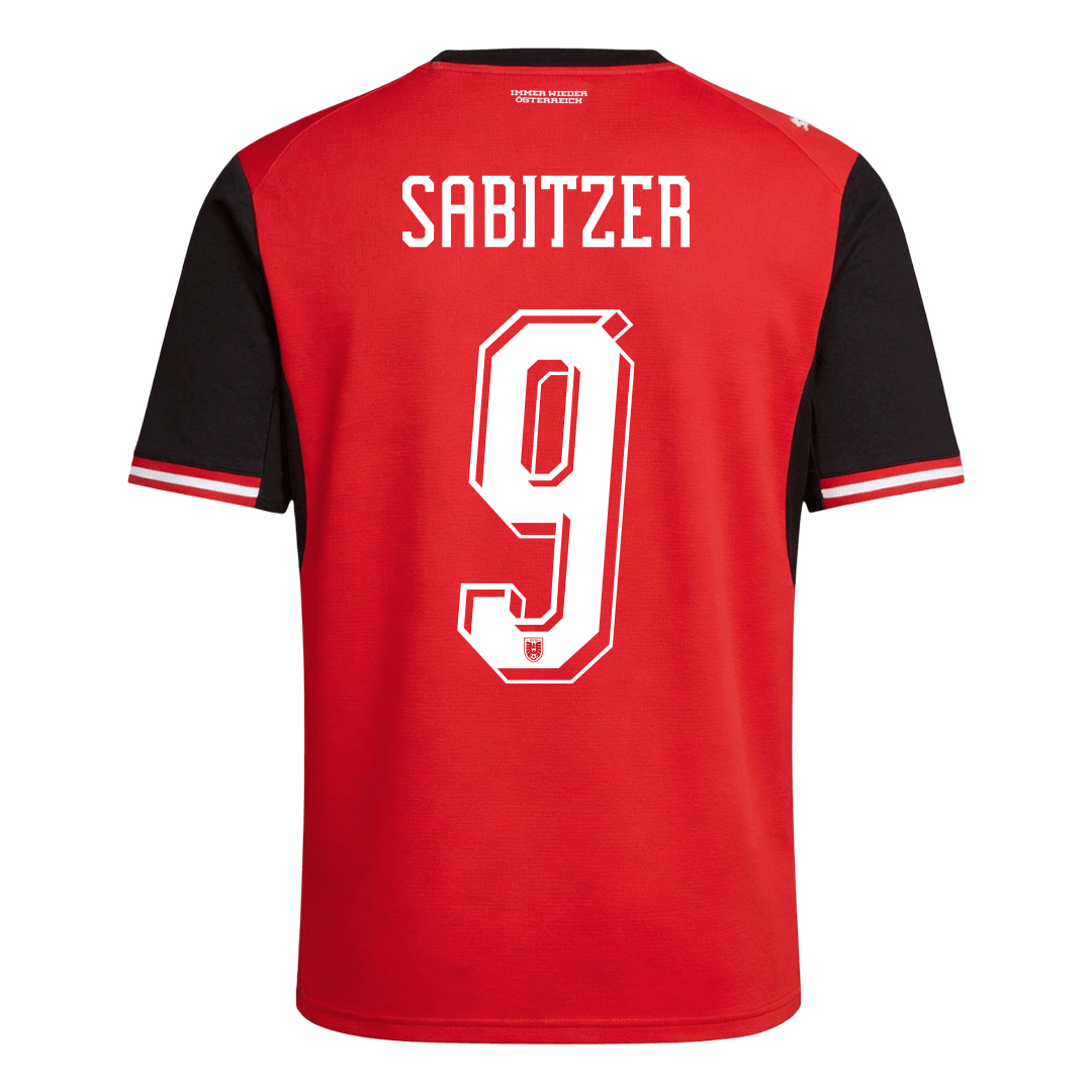 SABITZER #9 Mens Austria World Cup Home Jersey 2026